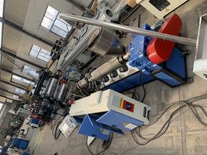 China Flame Retardancy PVC Plastic Board Extrusion Line Twin Screw Extruder on sale