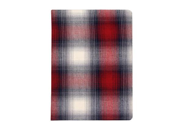 Quality Hardback  Custom Diary Book Cotton Fabric Grey Paper Stylish Decoration for sale