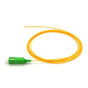 Wholesale SM G657A1 900um Tight Buffer LSZH 1M SC APC Fiber Optic Pigtail from china suppliers