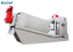 Wholesale 8.2KW Dispatch Mobile Sludge Dewatering Equipment Screw Press Machine from china suppliers