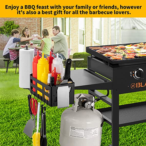 BBQ Caddy for 28" 36" Blackstone Griddle, Gas Grill, Charcoal Grill