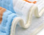 Six Layers 40S Woven Cotton Gauze Fabric Gauze Handkerchief For Baby