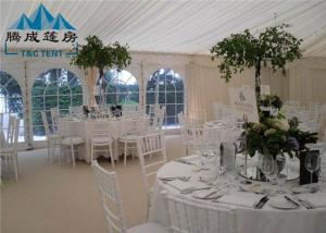 Wholesale 300 People Large Wedding Event Tents Fire Proof With Tables And Chairs from china suppliers