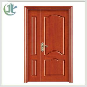 Wholesale Termite Resistant Wood Double Doors , Unequal Double House Door from china suppliers