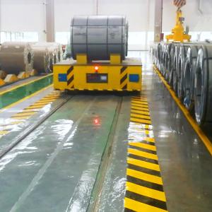Wholesale 20 Ton Die Handling Coil Truning Track Electric Rail Carry Cart from china suppliers
