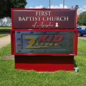 Wholesale FCC Monument LED Signs , Pixel Pitch 10mm Digital Message Sign from china suppliers