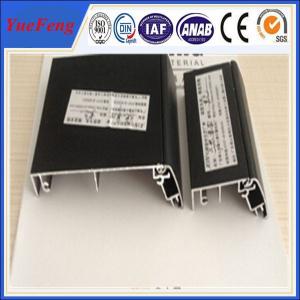 Wholesale single-side/double-side aluminum profiles for menu light box from china suppliers