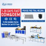 Hwashi Automated Steel Mesh Welding Equipment | Heavy-Duty Refrigerator Shelf