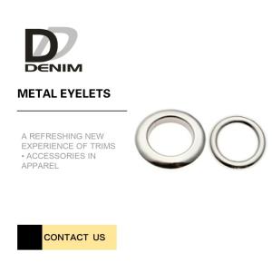 Wholesale High Durability Metal Eyelet Rings Crack-Proof For Clothings Decoration from china suppliers