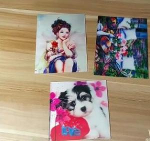 Wholesale OK3D professional supply flicker pictures india 3d lenticular card for sale with strong 3d depth lenticular effect from china suppliers
