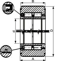 Wholesale Rolling Mill Bearings: Counter Rollers for Metal Flattening Machines -- Two Row Cylindrical Roller Bearings NNUP70150-2Z from china suppliers