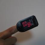 Pocket Fingertip Pulse Oximeter In Blue , Home Wireless Pulse Oximeters
