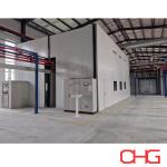 Metal Structural Parts Coating Production Line with Powder Coating Equipment