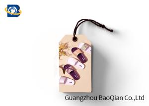 Wholesale 3D Image Custom Shoe Hang Tags , Shoes Lenticular Labels PET / PP / Paper Material from china suppliers
