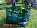 260L PP fabric leaf waste bags/garden bag waste/garden refuse sack,self standing