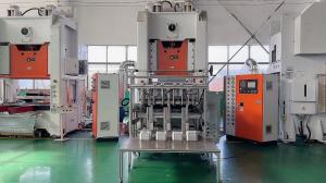 Wholesale High Capacity H-Type Aluminum Foil Container Making Machine For Full Size Pan from china suppliers