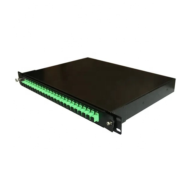 FTTX Network Optical Rack Installation for 4G FTTH Fiber Optic Equipment System Setup