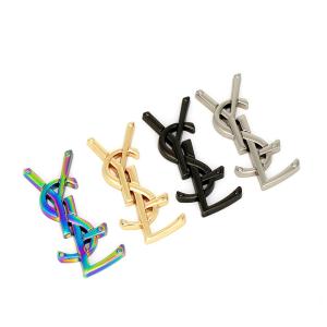 Wholesale Light Gold Plating Handbag Metal Tags Brand Logo Anti Erosion RSGS ODM from china suppliers