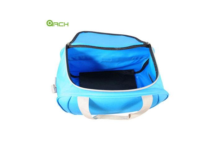 Water Resistant Top Carry Handle Polyester Cosmetic Travel Toiletry Bag