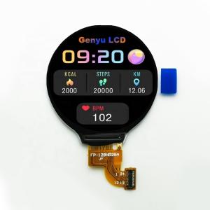 Wholesale 1.3 Inch TFT LCD 240*240 Screen Full View 1.28&quot; Round LCD Display For TFT Watches FPC Connection 24pin Socket FPC Ready from china suppliers