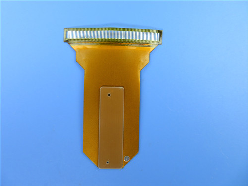 Double sided adhesiveless flexible copper clad laminate (SF202) with Yellow Coverlay