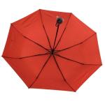 Manual Open Over Printing Red Umbrella 3 Folds