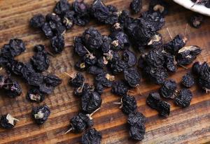 China Black Chinese wolfberry from Lycium ruthenicum Murr ,health food,hei gou qi on sale