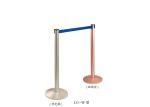 Stainless Steel Railing Stand Silver/Golden Crowd Control Stanchion with Tabby