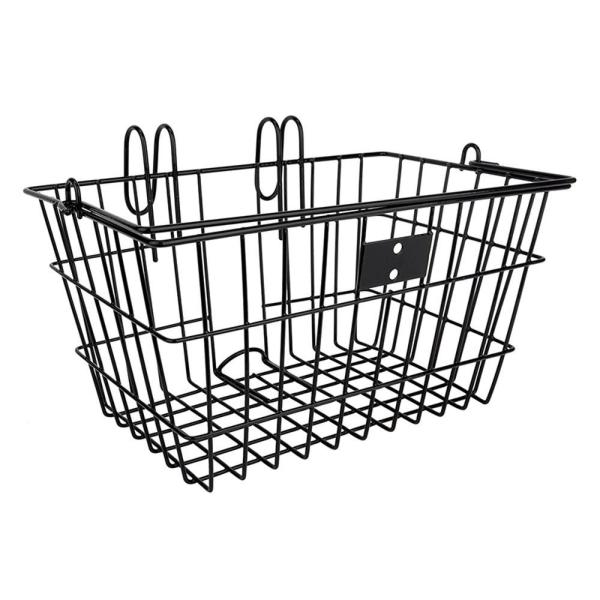 Front Steel Steel Wire Bicycle Basket Durable Customized Color Compact Design