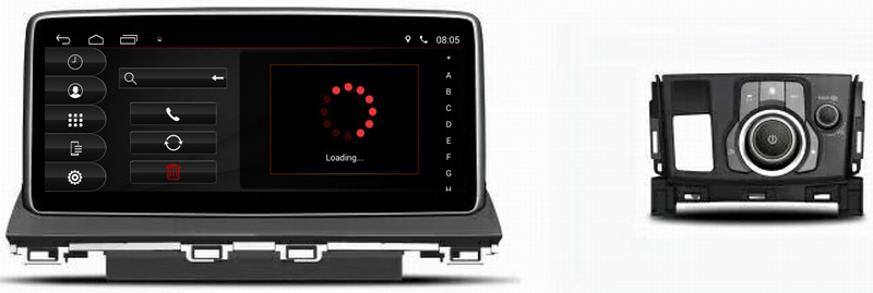 Ouchuangbo car radio player android 4.4 for Mazda CX-4 with gps navi 3g wifi SWC dual zone capacitance multiple