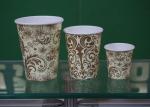 Biodegradable Single Wall Paper Cup With Single / Double PE Coated