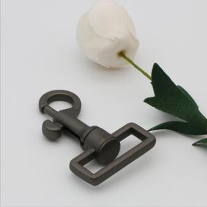 Wholesale Europe &amp; America style zinc alloy black 32 mm dog snap hook with hanging plating from china suppliers