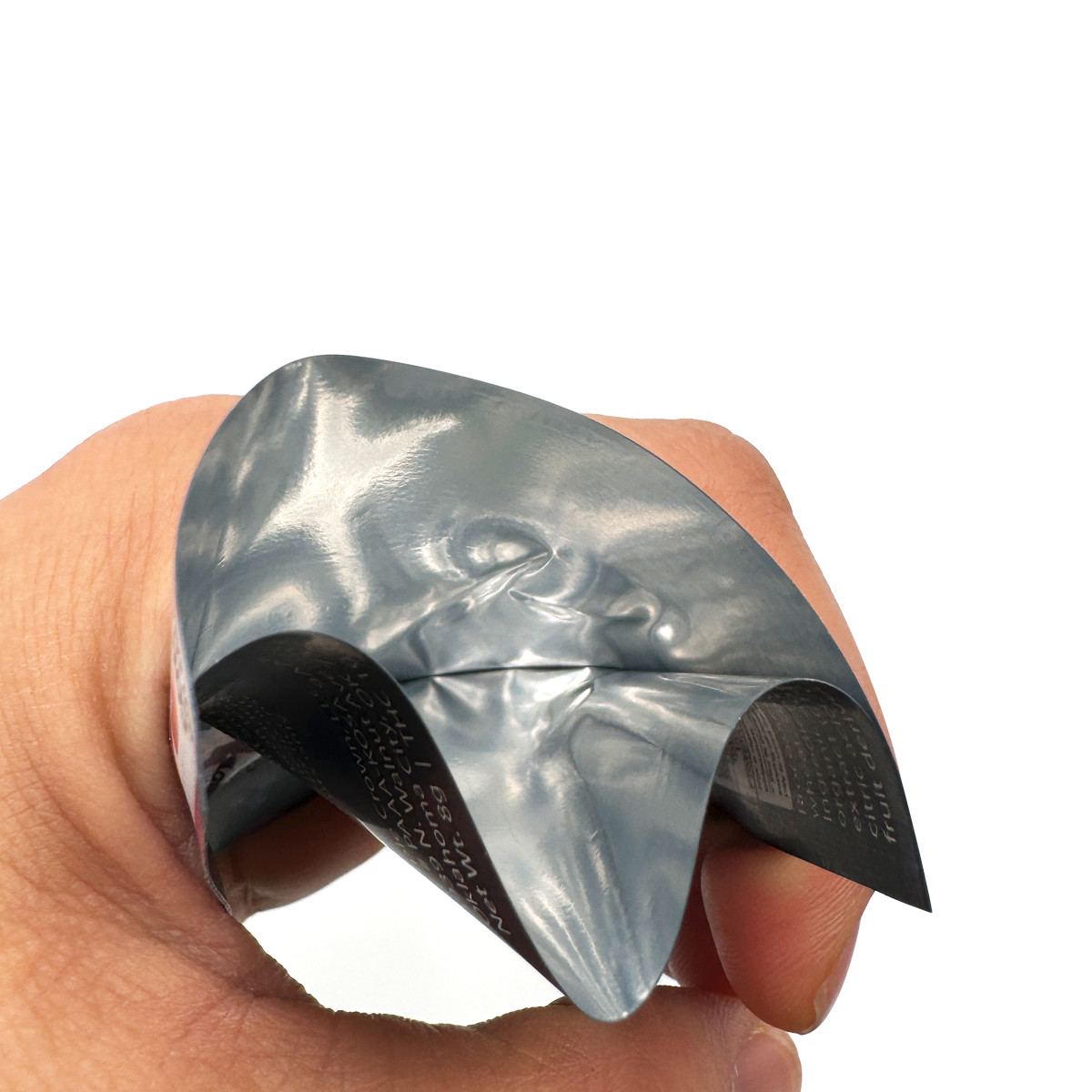 Matte Flat Spot Glossy Pattern UV Oil 1 Gram Custom Mylar Bags With Hanging Hole MOPP//VMPET//PE