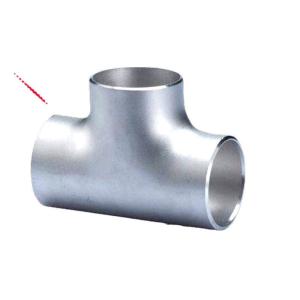 Wholesale Hot selling Sanitary Stainless Steel SS304 SS316L DN25 Weld Equal Tee Pipe Fittings Polished Tee from china suppliers