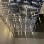 304 Stainless Steel Ceiling Panel Mirror Finished Concealed Perforated Ceiling