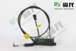 Single 1.5m Cables Square Plug AC1500 SANY Excavator Throttle Motor