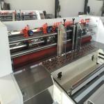 Automatic Leading Edge Feeder Thin Blade Slitting Scoring Machine 5 Knives 8