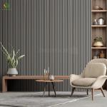 New Design Akustik Panel Soundproof Wood Slat Acoustic Wall Panels Forliving
