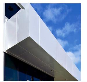 Wholesale Brushed Silver AA5005 1000mm PVDF Aluminum Composite Panel from china suppliers