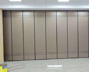 China Gypsum Board School Classroom Acoustic Partition Wall Top Hung No Floor Track on sale