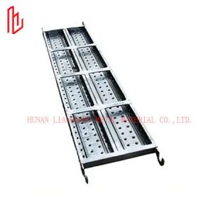 Wholesale Honk On Steel Scaffold Boards 420*45mm Metal Scaffolding Catwalk from china suppliers