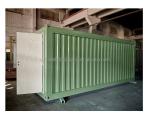 Galvanized Steel Square Tubes Main Structure Container Houses for Whole Assemble