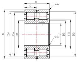 Wholesale SL series roller bearings SL0149 Series Cylindrical Roller Bearings SL014938 from china suppliers