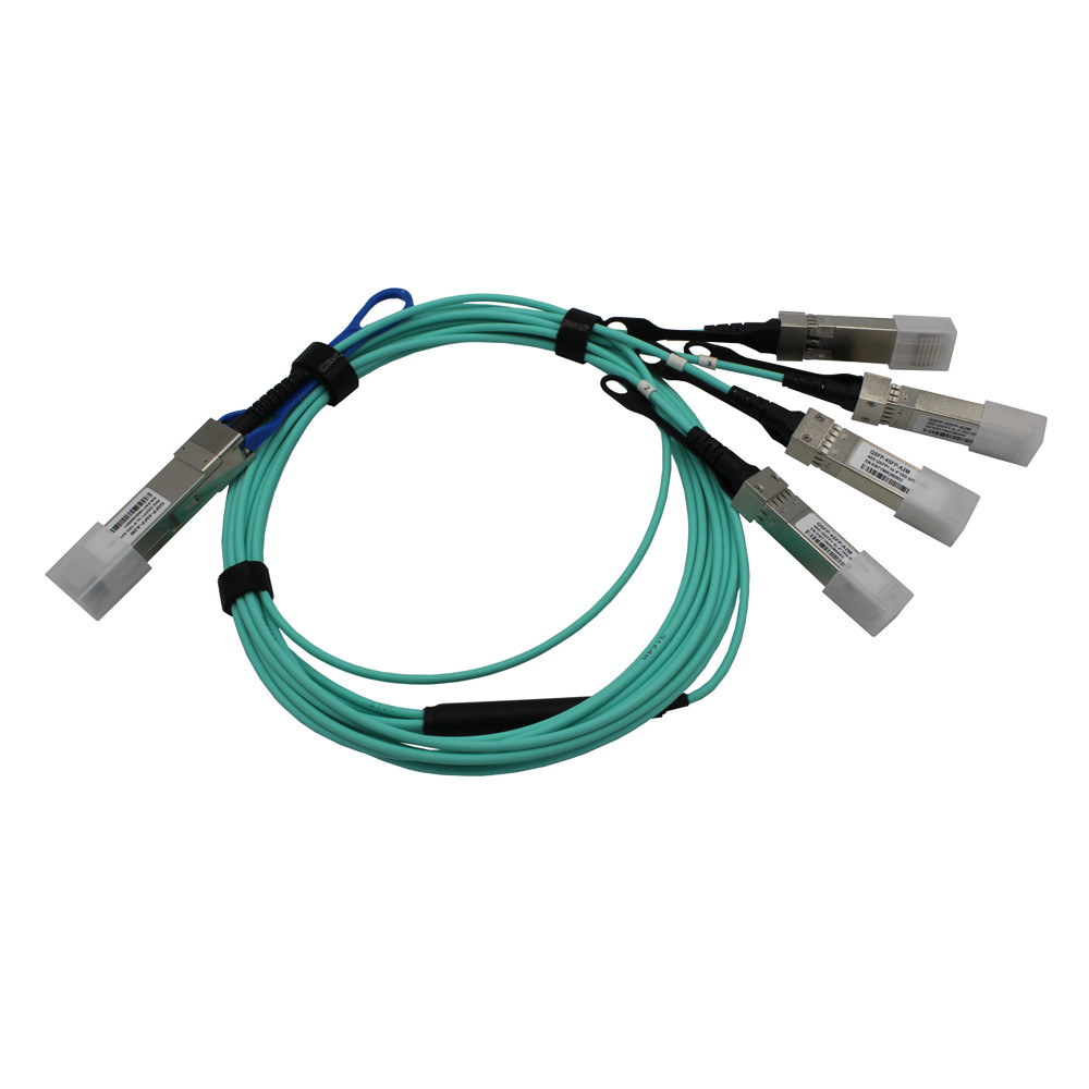 QSFP-4SFP-AxM QSFP To 4x10G 40G Sfp+ Aoc Cable 1m 5m With LC Connector