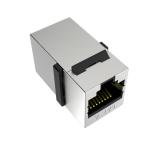 Cat6 Network Modular Female RJ45 Cable Coupler With Shield