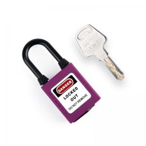 China 38mm dust-proof Anti-magnetic explosion-proof lockout Insulated safety padlock with master keys on sale