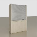 Kitchen Cabinet Roller Shutter Door Remote Control/Automatic Roll up Garage Door