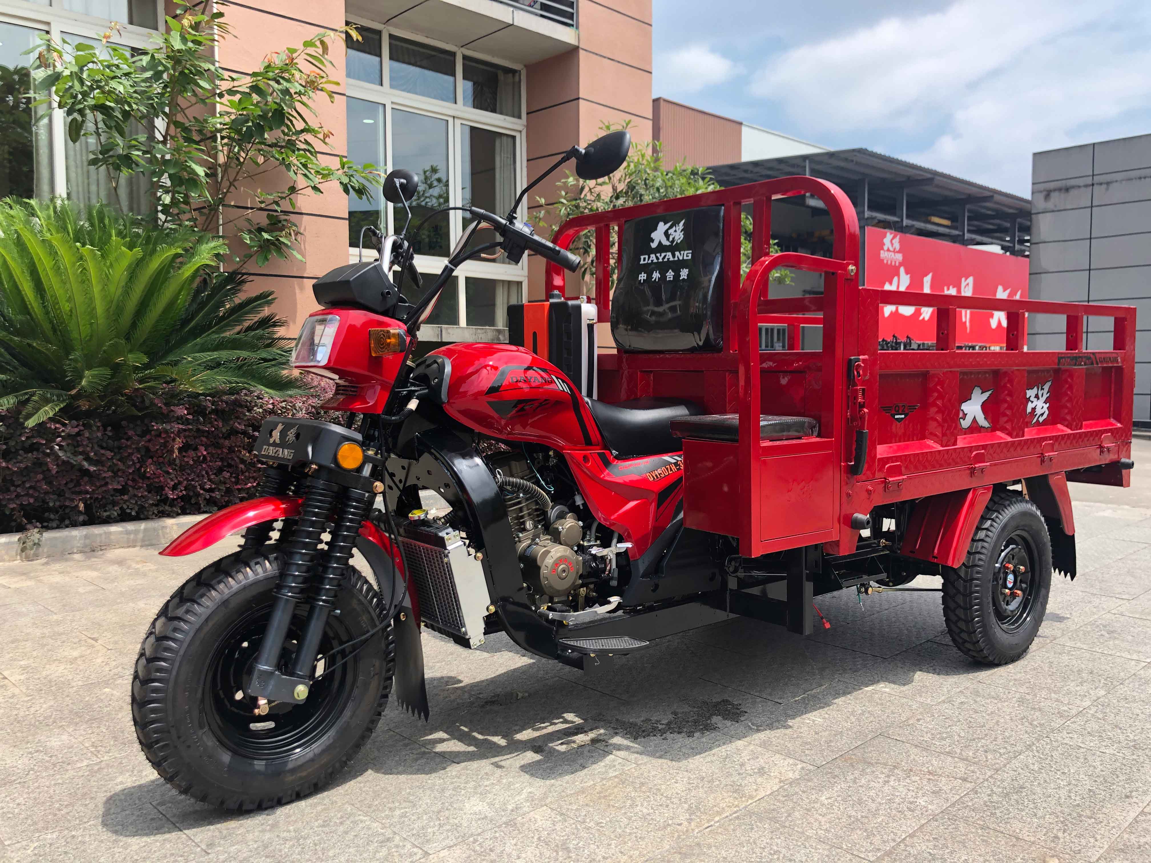 DAYANG DY5 150 200 250CC Gasoline Engine Cargo Tricycle for Heavy Load Transportation