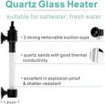 Mini Inline Quartz Glass Hygger Aquarium Heater