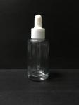 Transparent 30ml Essential Oil Bottles Glass Dropper Bottle With Plastic Cap